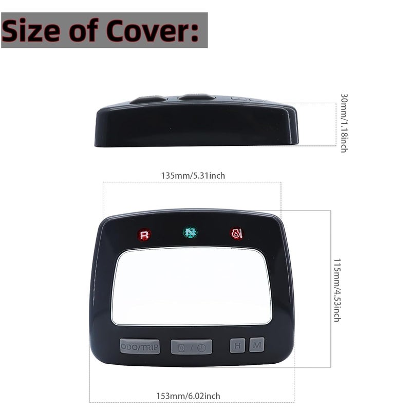 JIK Speedometer Meter Dash Upper Case Cover for Honda TRX350 TRX450 TRX500 37201-HN0-A01 - Image 4